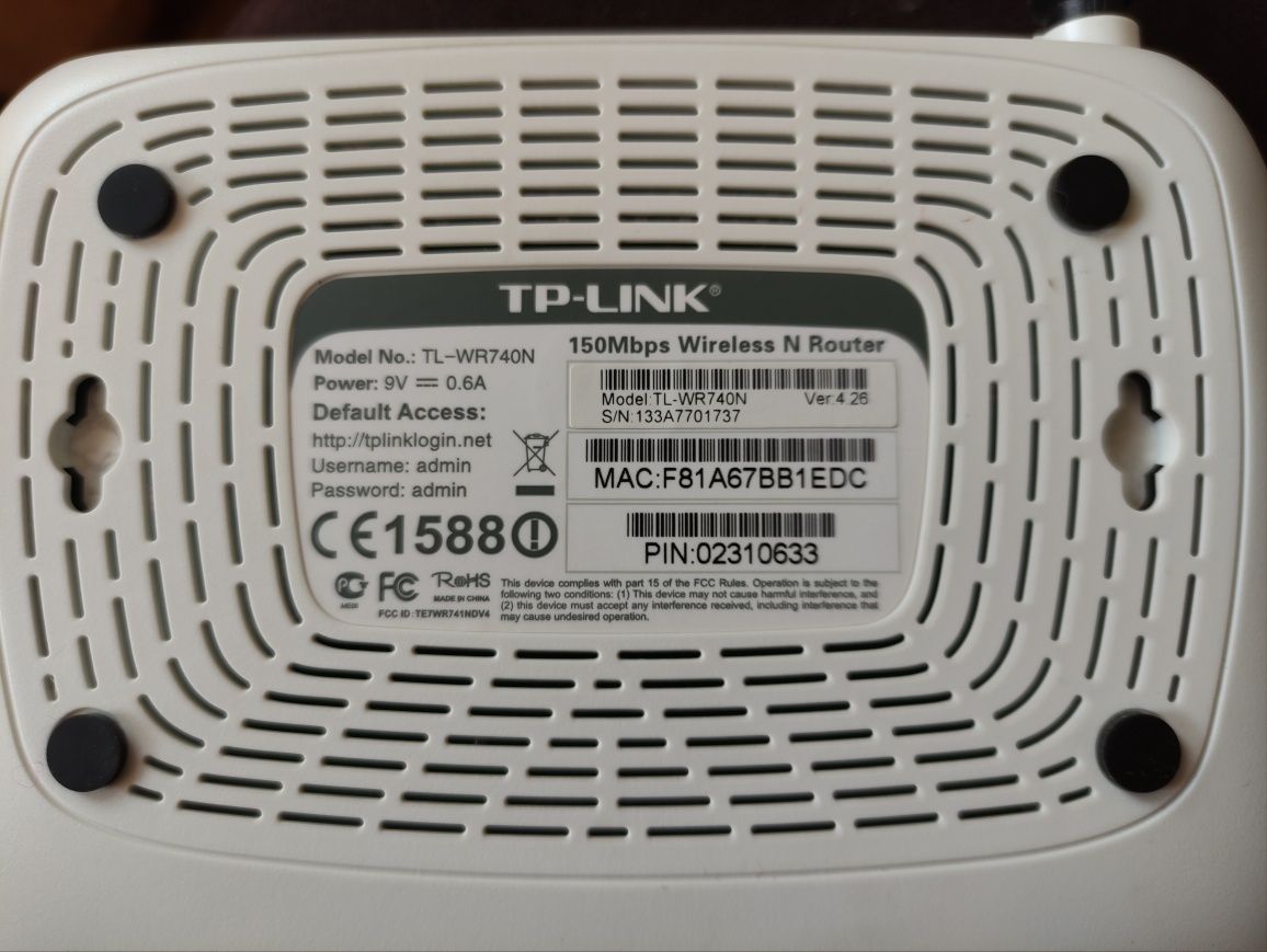 Router TP-LINK TL-WR740N sprawny