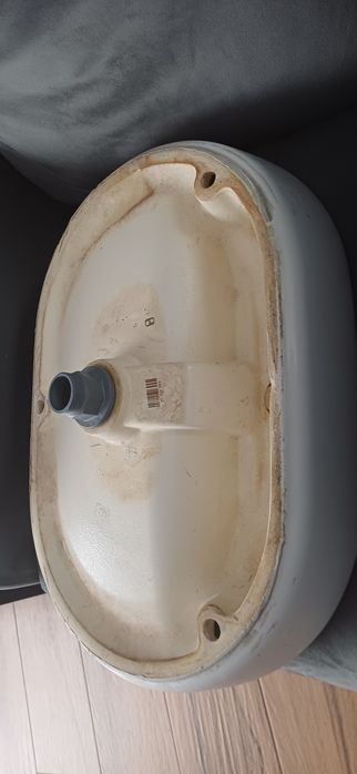 Umywalka nablatowa cersanit caspia 60x42 korek klik klak