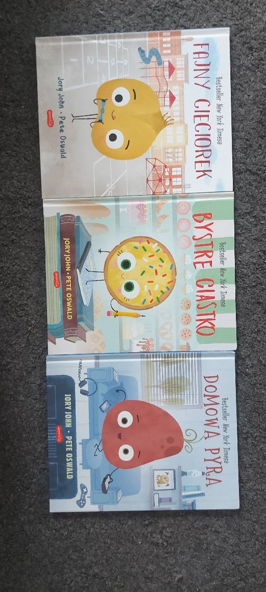Fajny Cieciorek, Bystre Ciastko, Domowa Pyra - książki dla dzieci