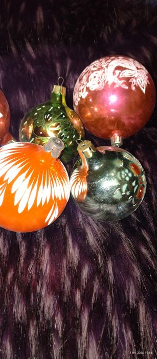 Новорічні кульки раритет