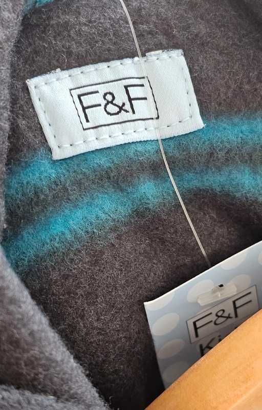 Polarowa bluza dla chłopca F&F Nowa z metką rozmiar 122 wiosna