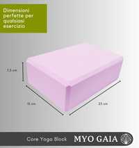 Blok do jogi MYO GAIA - niezawierająca lateksu pianka EVA