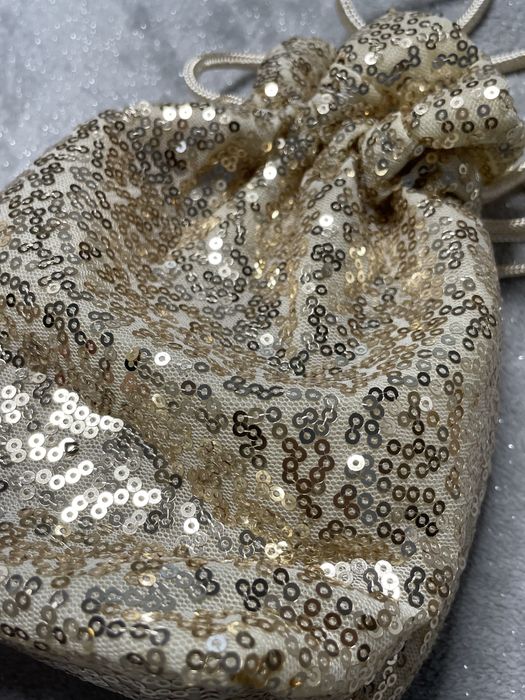 Torebka cekinowa worek