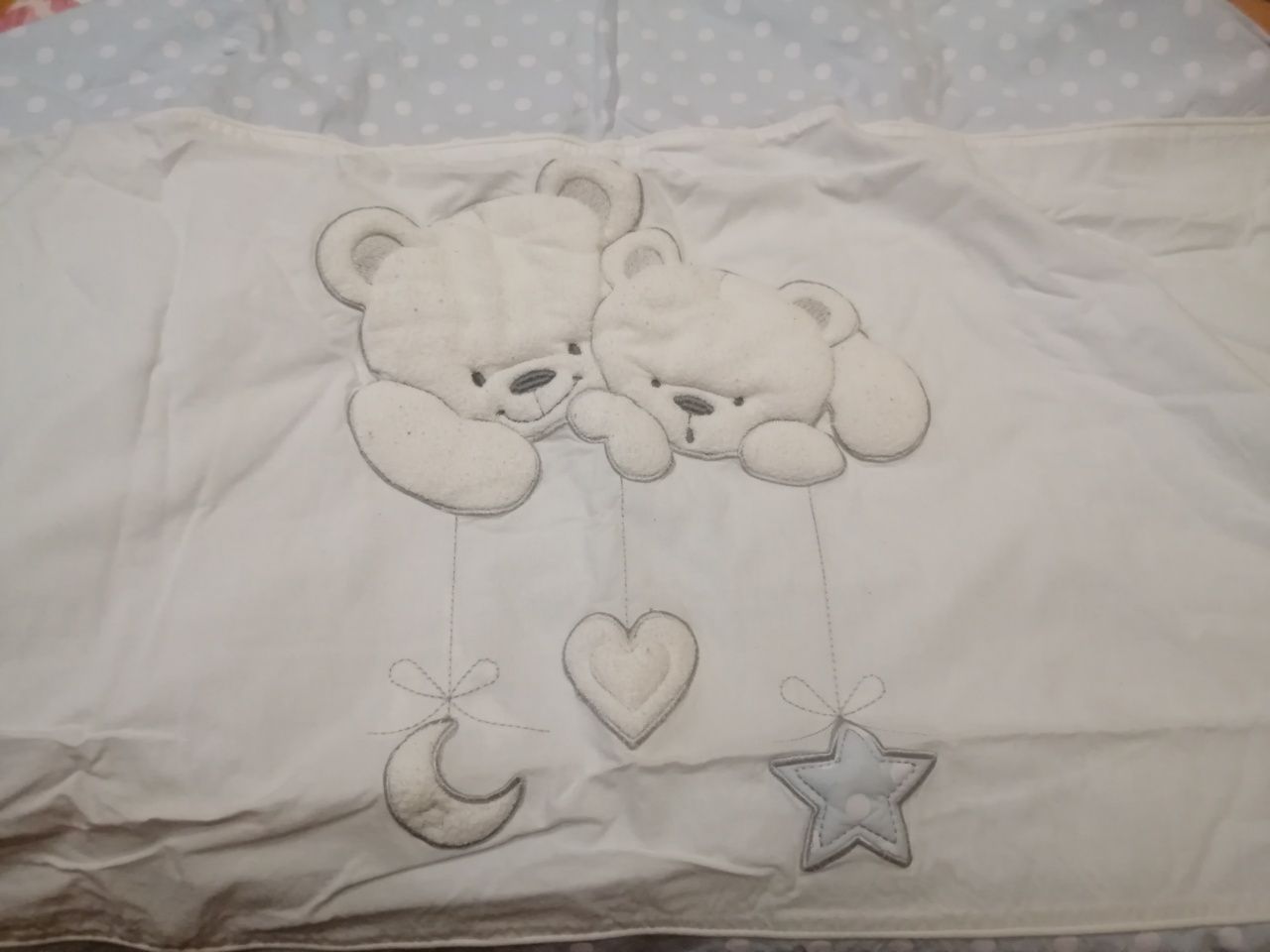Komplet pościeli miś 120x60 40x60