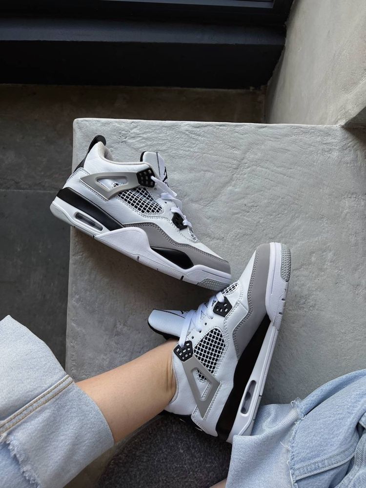 Buty Nike Air Jordan 4 military black