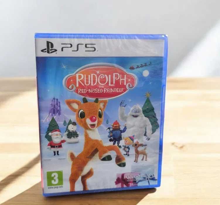 NA LEWARA gra dla dzieci zimowa PS5 Rudolph the Red-Nosed Reinder NOWA
