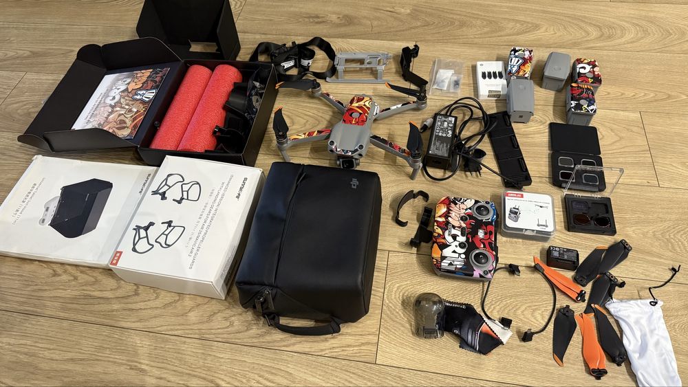 Dron DJI Air 2S Fly more Combo + bogaty zestaw akcesoriów