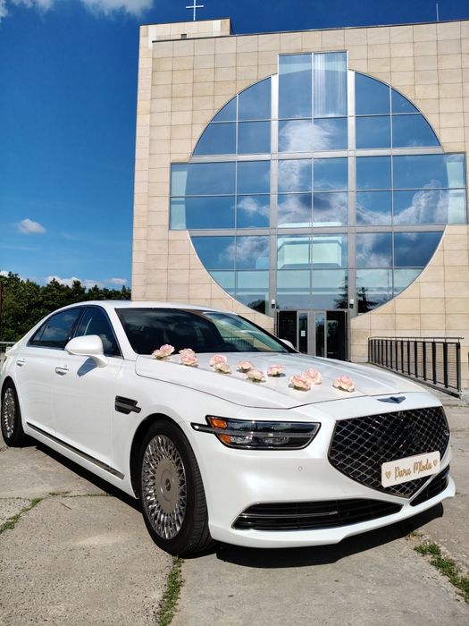Auto Samochód do Ślubu GENESIS G90 V8 5.0 ULTIMATE. Jedyny taki w PL !