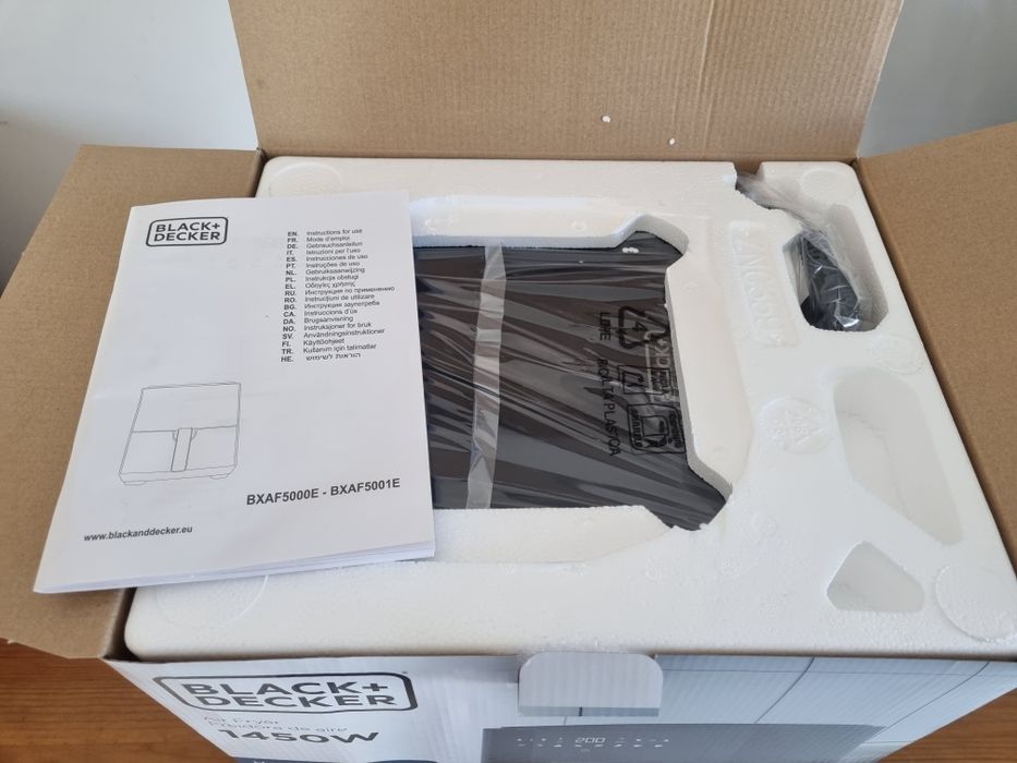 Frytkownica beztłuszczowa BLACK&DECKER BXAF5000E Air Fryer