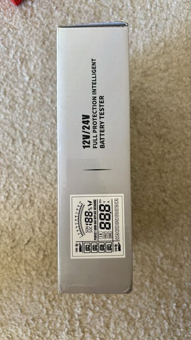 Testador de bateria inteligente