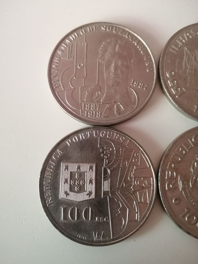 Vendo moedas comemorativas "escudos" (portes incluídos)