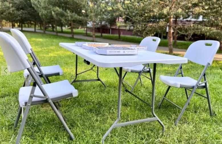 Акція! Якісні Столи, стільці, лавки розкладні + набори садових меблів.