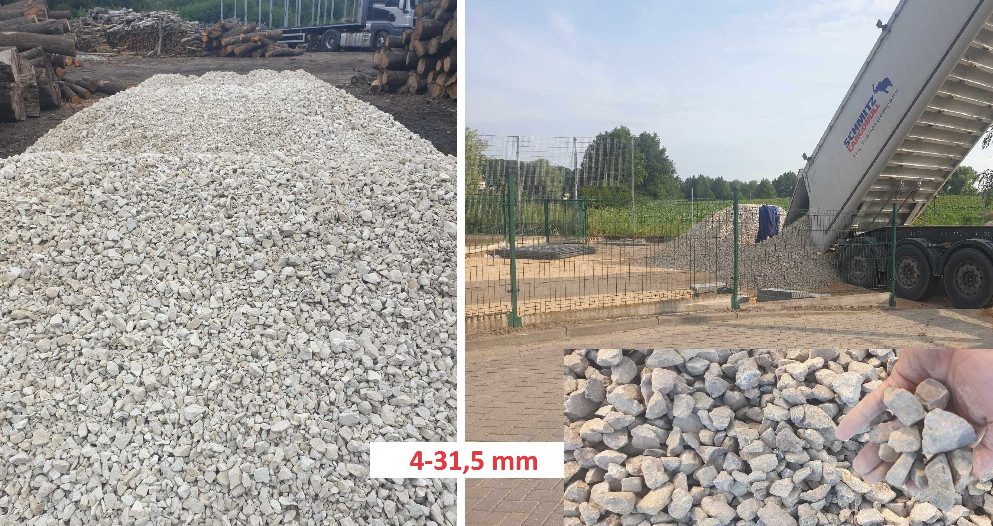 Kruszywo z Dostawą 28 Ton -Tłuczeń, Kliniec, Grysy, Mieszanki- OKAZJA!
