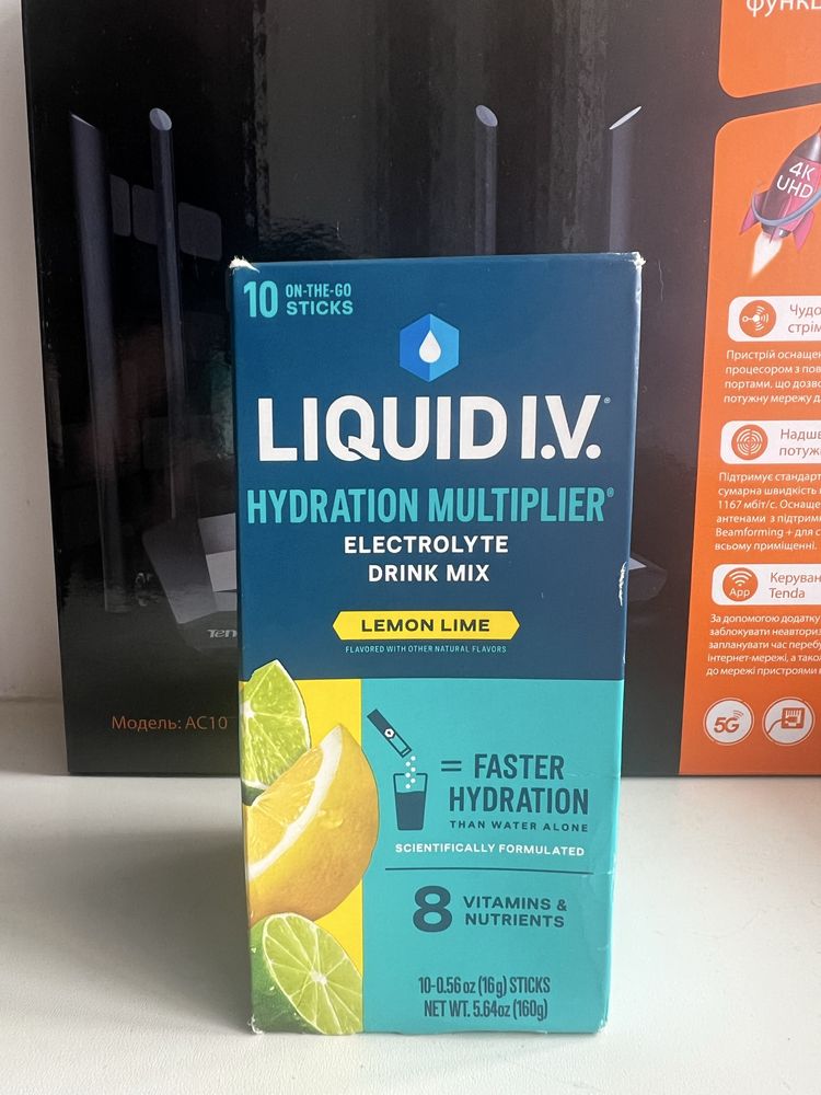 Смесь для приготовления электролитов Liquid I.V Gydration Multiplier