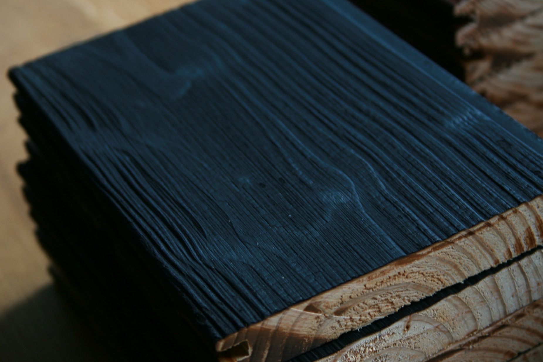 deski Shou Sugi Ban,deska opalana,drewniana elewacja