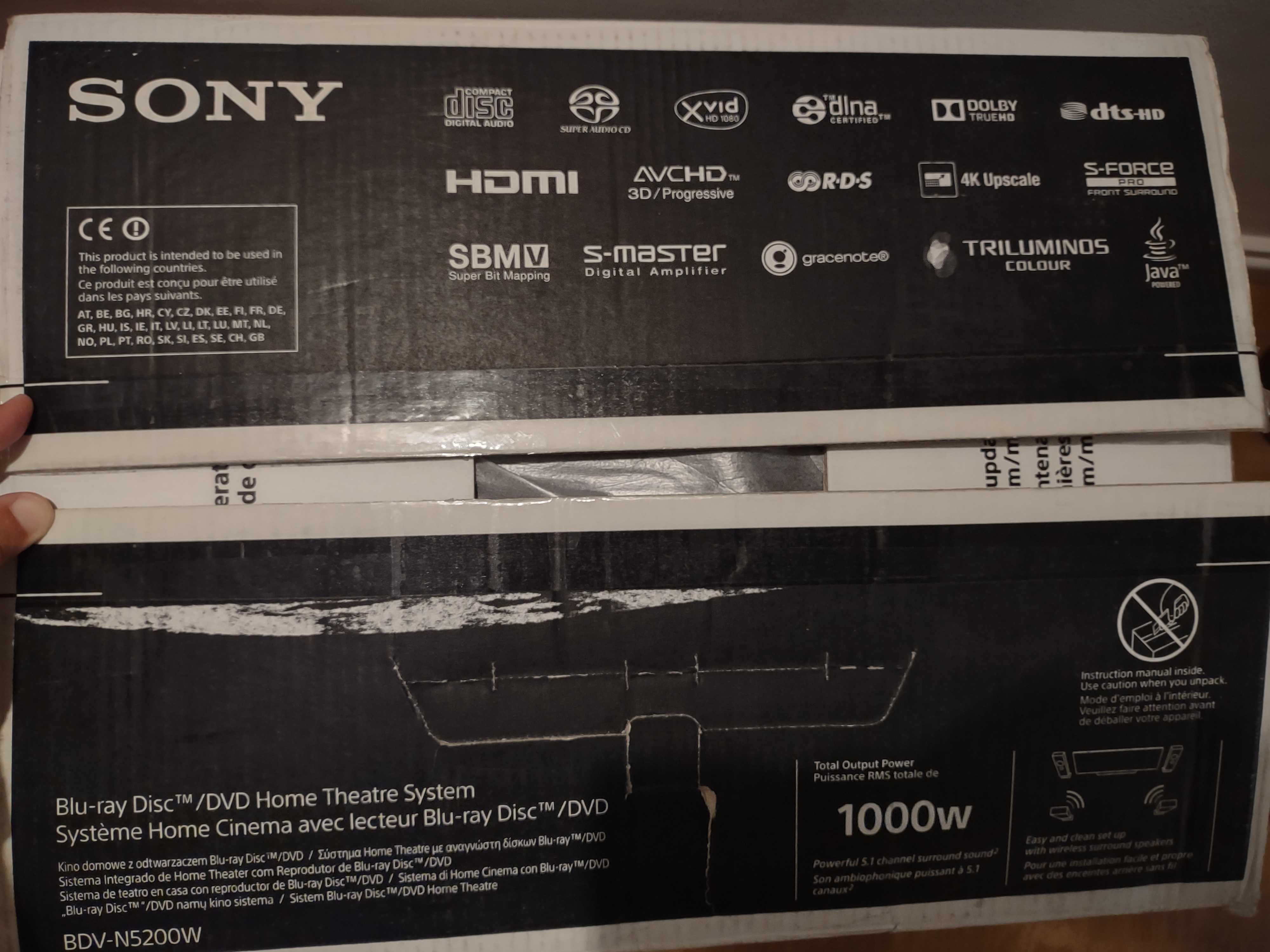 Sistema home theather system com Blu-ray Disc SONY BDC-N5200W