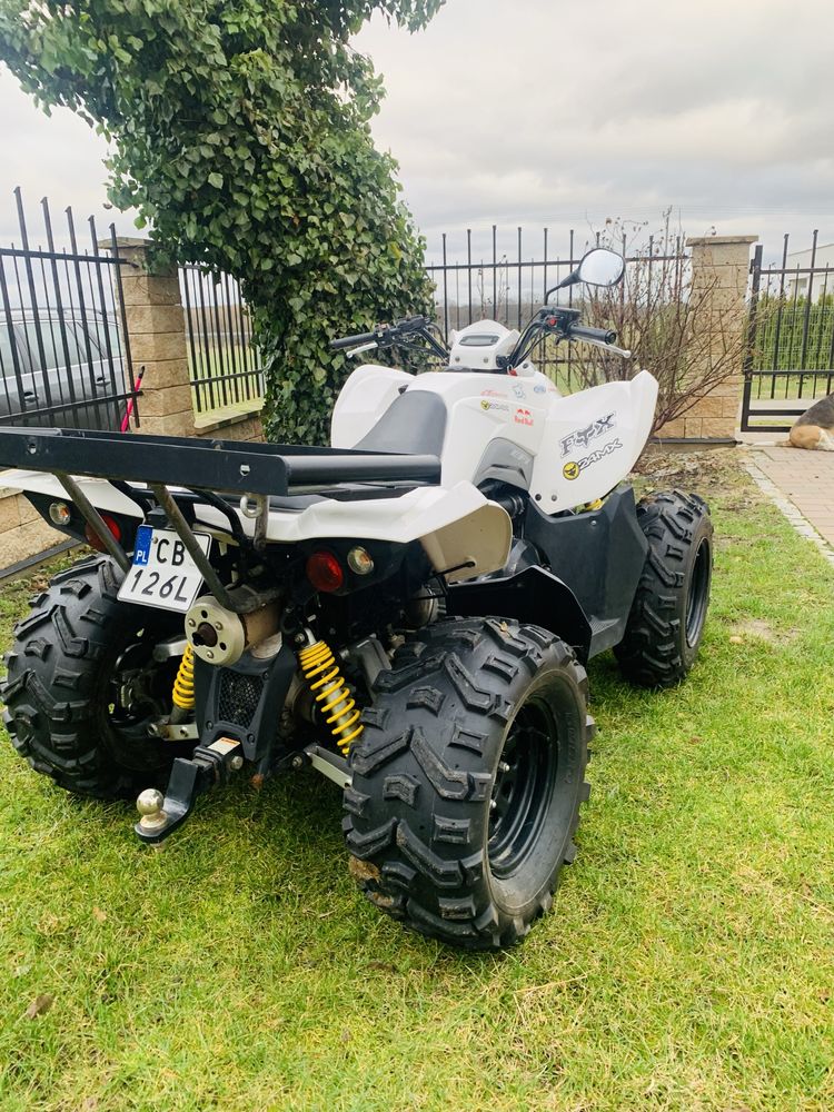 Quad Kymco Maxxer 4x4 zarejestrowany + dwa komplety kół