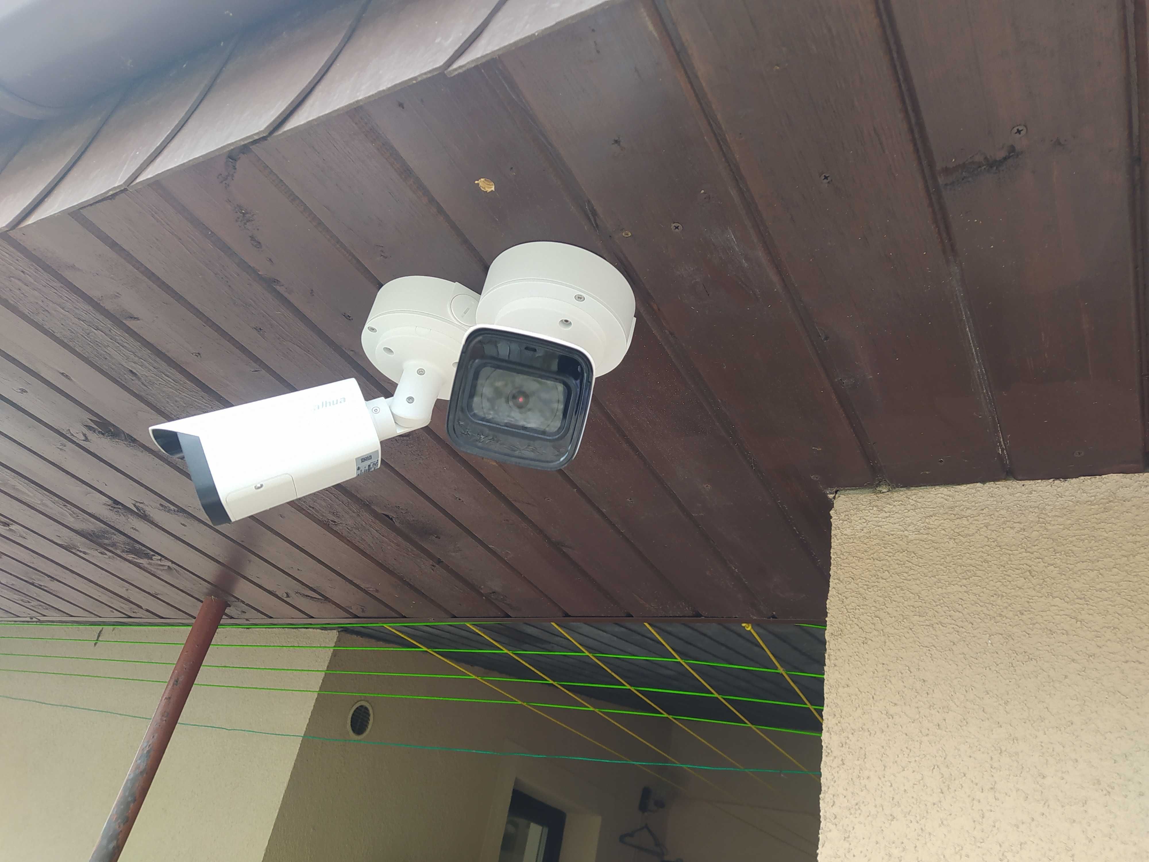 Zestaw Monitoring Kamery DAHUA HIKVISON Podgląd na żywo