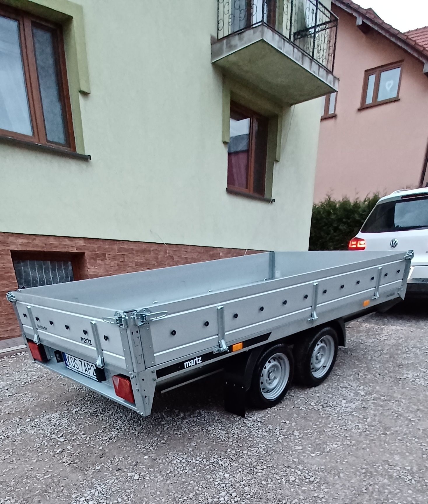 Przyczepa Martz Hochlader, długość paki 325 cm