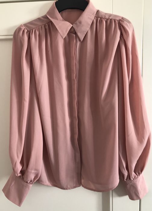 Elegancka koszula różowa rozmiar 36