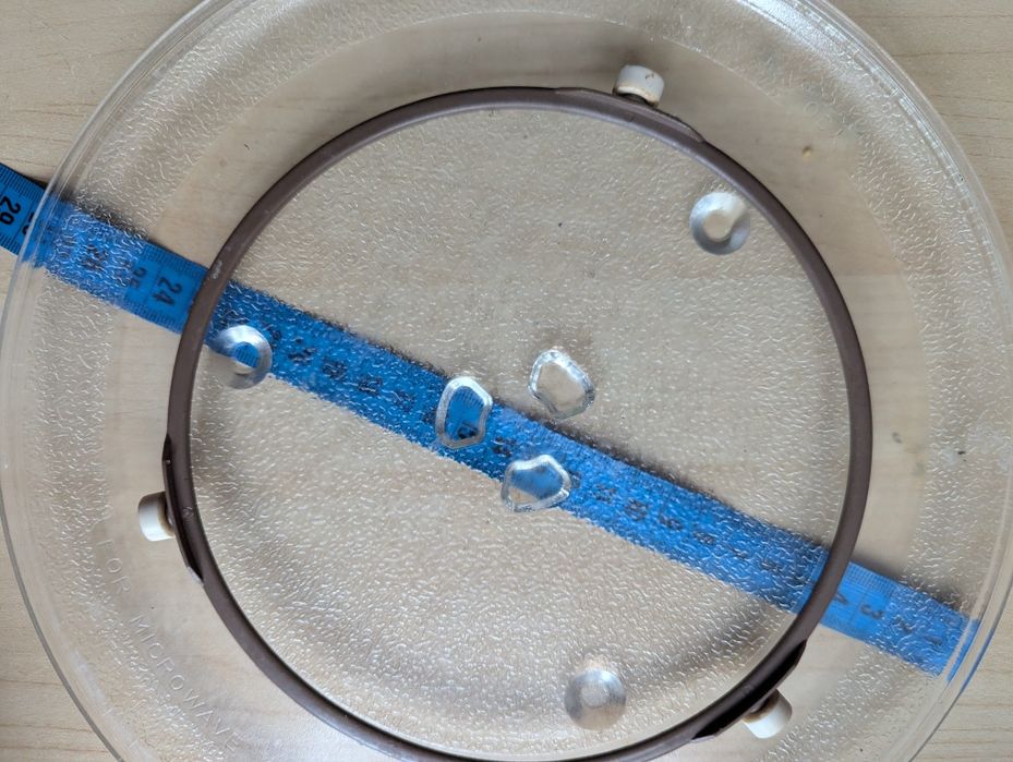 Talerz do mikrofalówki 27 cm