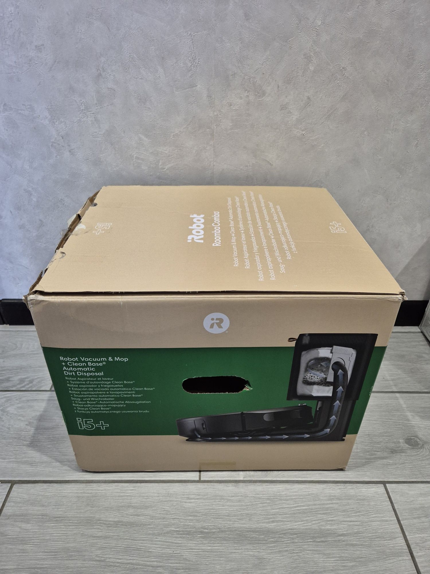 Робот-пилосос миючий iRobot Roomba Combo i5 (i517840)
