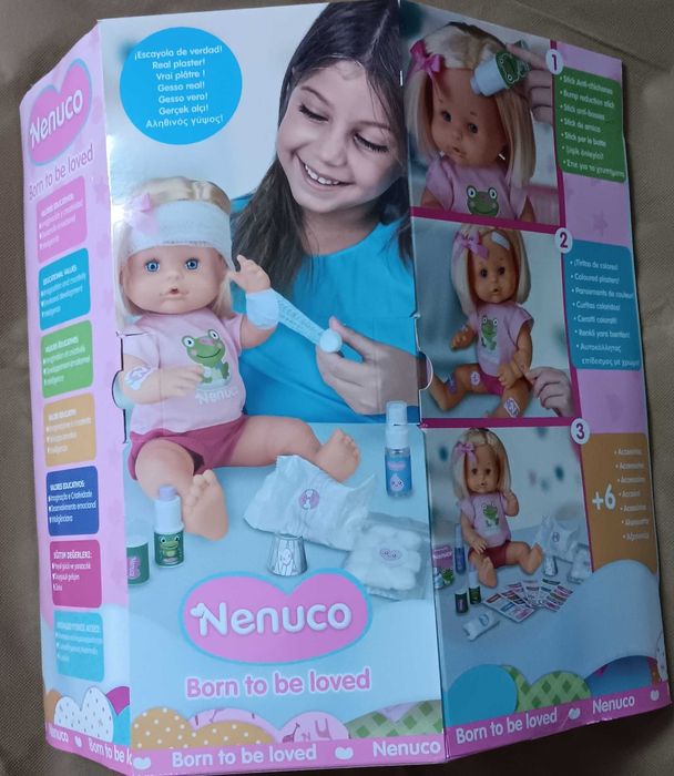 Boneco Nenuco Brinca a curar