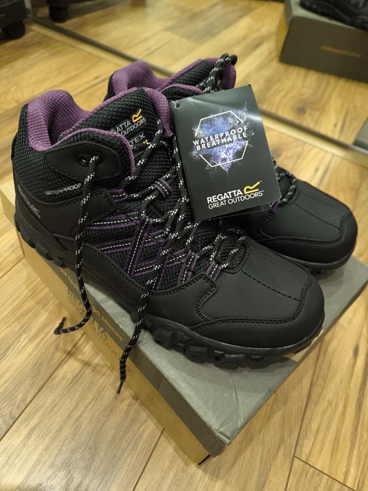 BUTY TREKKINGOWE REGATTA wysokie Edgepoint Mid r. 39 RWF622_ABL Nowe