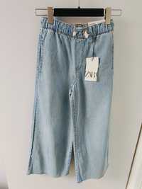 Spodnie Zara 11-12 lat 152 jeans szwedy