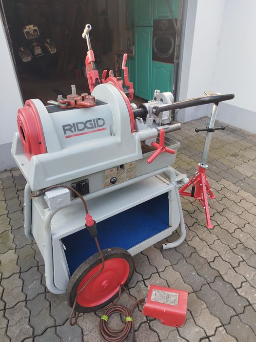 Gwintownica elektryczna Rowkarka  Ridgid 916 Stojak