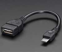 OTG кабель переходник microUSB-USB адаптер/android/micro/шнур/отг