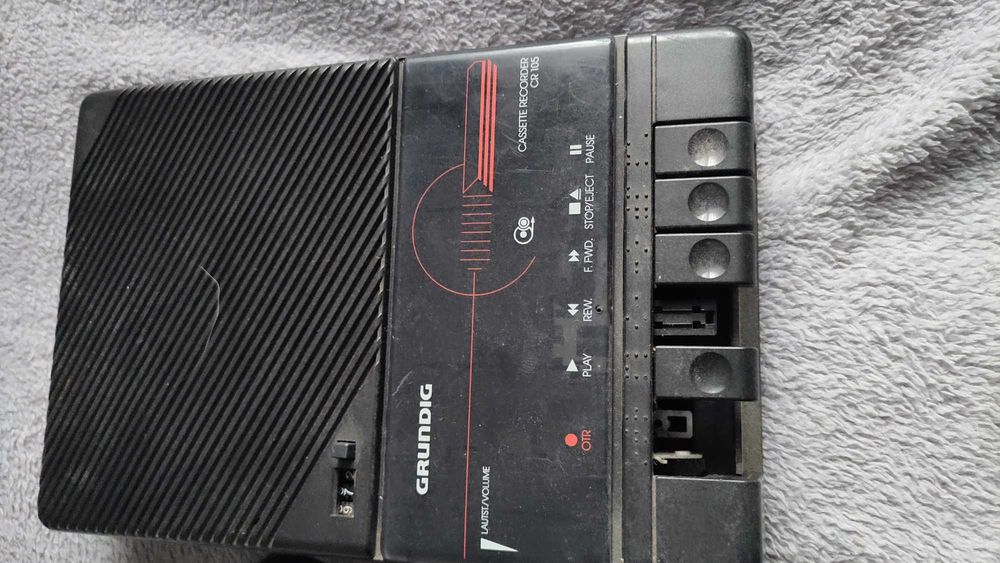 Касетний магнітофон Grundig CR 105. Грюндік магнитофон