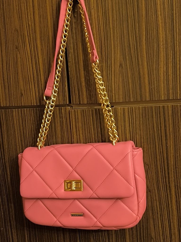 Torebka damska crossbody Wittchen fuksja