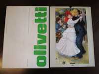 2 Calendários "Olivetti" - 1987 e 1989