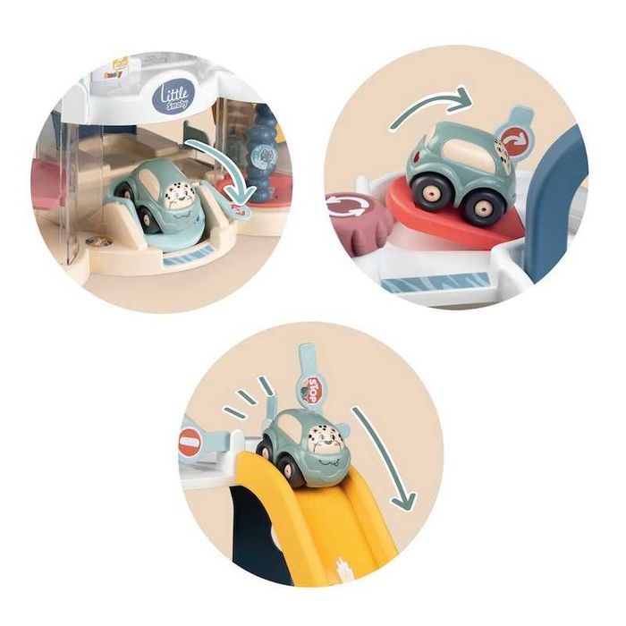 Ігровий набiр Smoby Little Перший гараж з машинкою, 56x29x32 см,18міс+