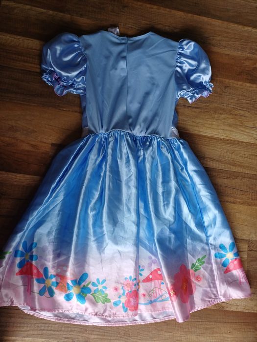 Alicja w krainie czarów 134 140 przebranie bal 9 10 disney niebieska