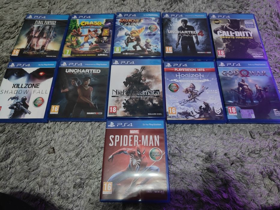 Jogos PS4 usados