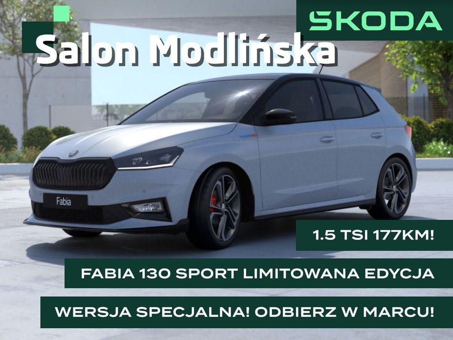 Skoda Fabia || 017 || Wersja specjalna Sport 177km, Winter, Park&Go