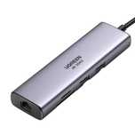 Adapter Hub UGREEN Revodok CM512, USB-C do 2x USB 3.0, HDMI, RJ45,