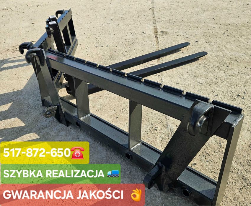 widły do palet PALECIAK widłak 80x40x1200mm euro/sms/tuz/tłok/mx DOWÓZ