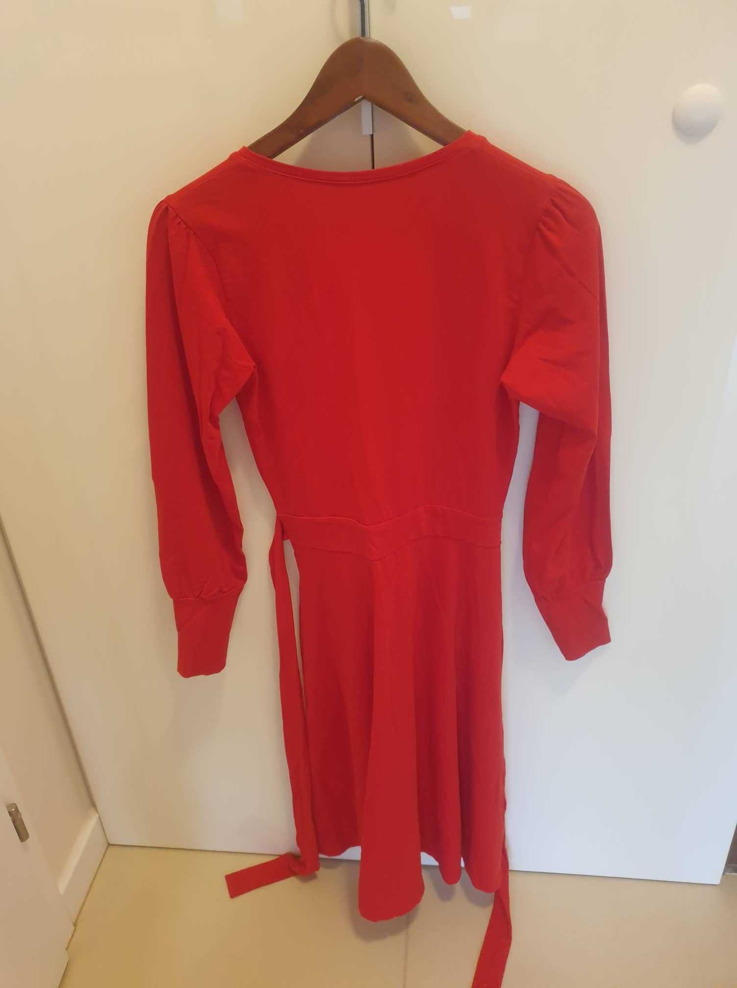 czerwona sukienka Marie Zelie caranthir xxs