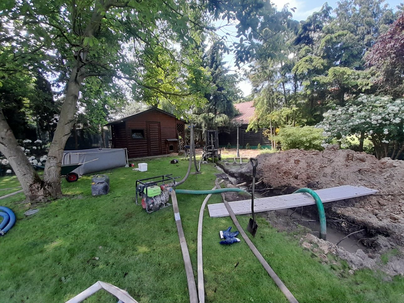 Wiercenie Studni - DESZCZOWNIE  Pompy Ciepla