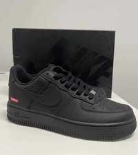 Nike Air Force 1 Low Supreme Black 43