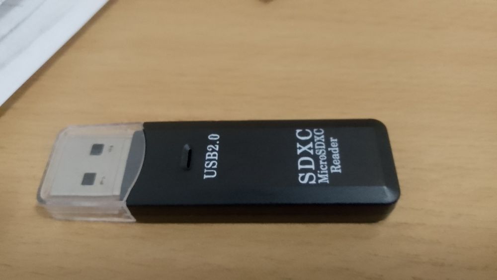 Czytnik kart pamięci microSD SD USB 2.0