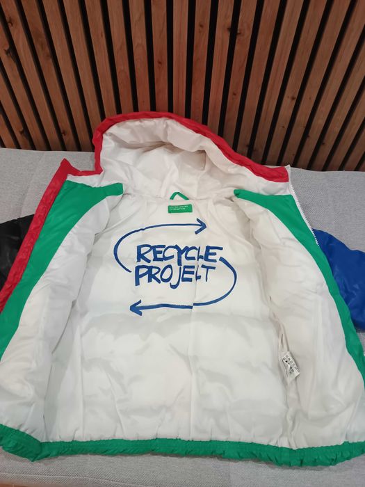 Kurtka zimowa BENETTON rozmiar S-120