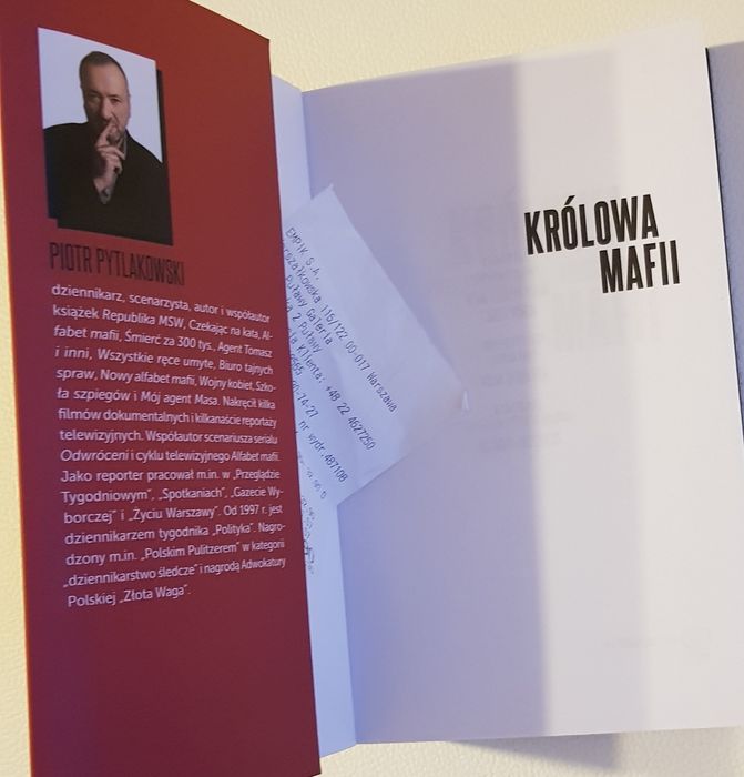 Książka królowa mafii