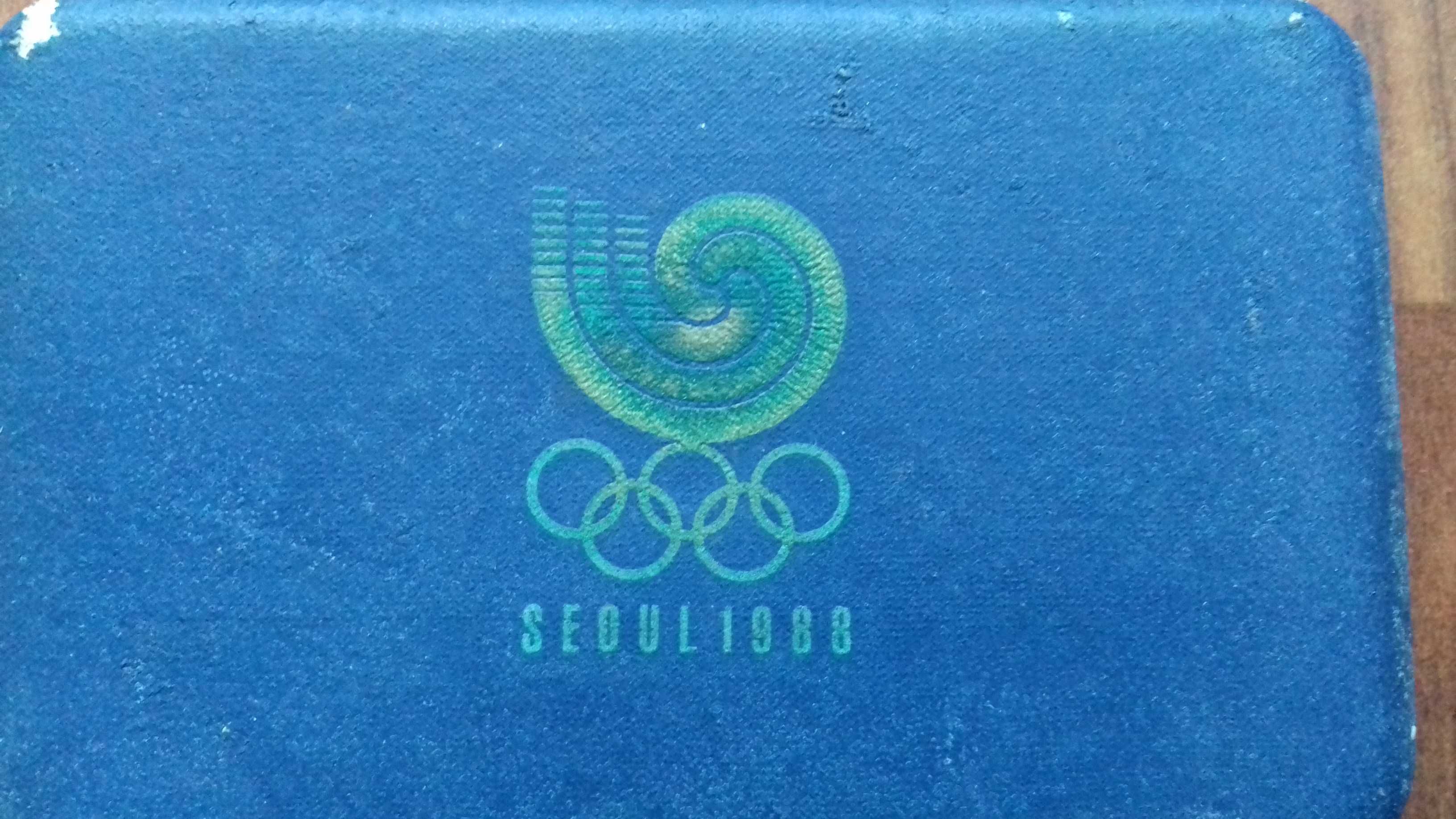 2 Moedas Japão Jogos Olímpicos de Seul 1988