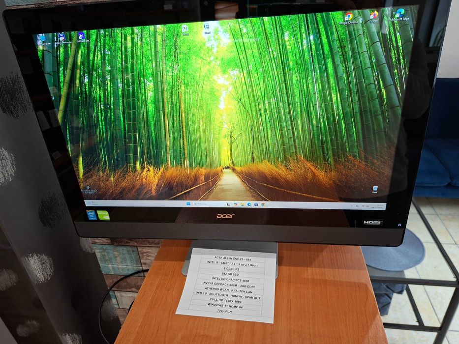 ACER All in One I5 SSD Windows 11