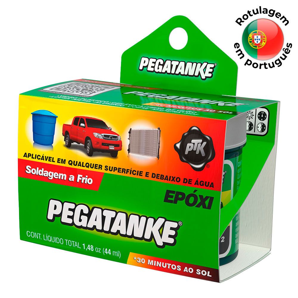 PEGATANKE EPOXICO CLASSICO PRETO 44ML