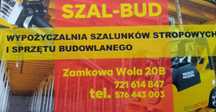 Wynajem szalunków stropowych